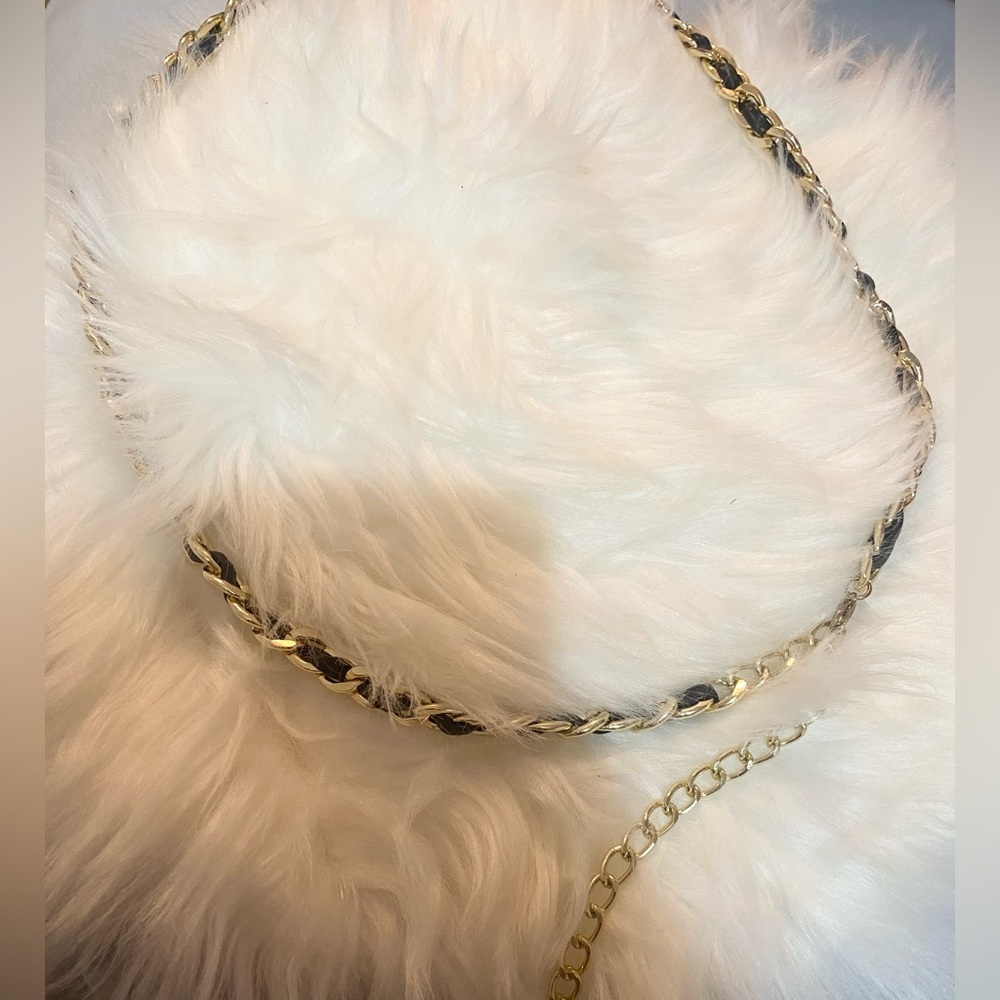Chain waist belt